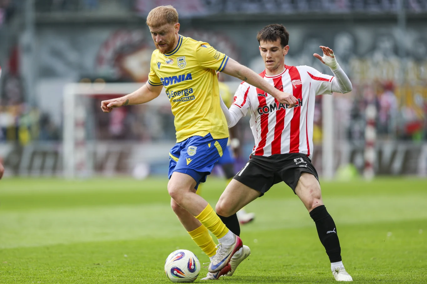 Mecz Cracovia - Arka Gdynia Piłka nożna: Cracovia zremisowała z Arką Gdynia 2:2