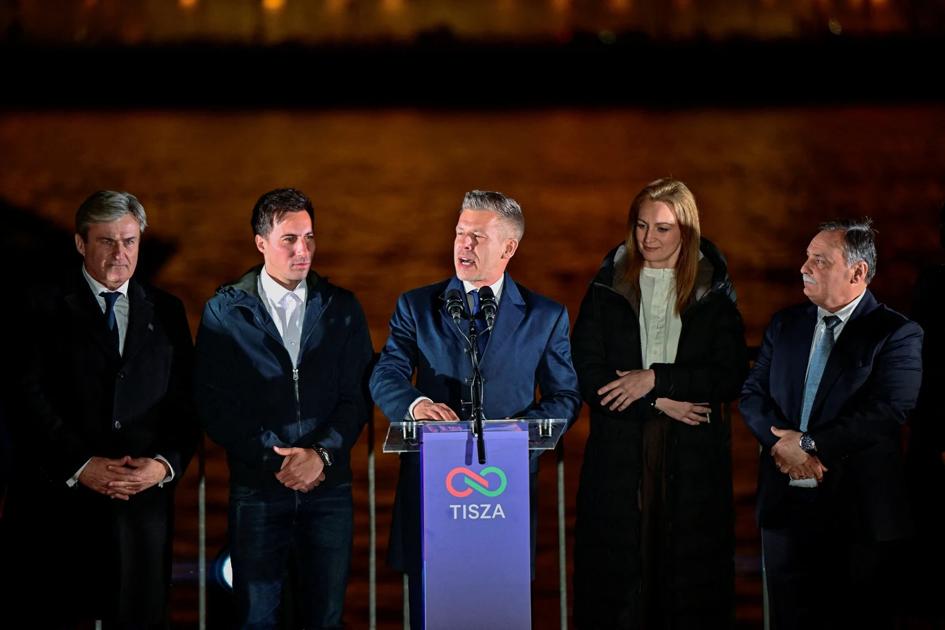Peter Magyar zabrał głos po wyborach na Węgrzech Peter Magyar zabrał głos po wyborach na Węgrzech