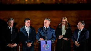 Peter Magyar zabrał głos po wyborach na Węgrzech