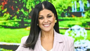 Kasia Cichopek poprowadziła "halo tu polsat" w modnym garniturze, który pięknie modeluje sylwetkę