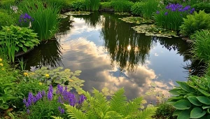 Najlepsza roślina do oczka w ogrodzie. Woda będzie jak ze strumienia