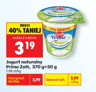 Jogurt naturalny Zott