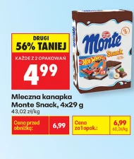 Kanapka mleczna Monte