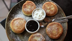 Lżejsza alternatywa dla klasycznych racuchów. Idealna na szybkie śniadanie