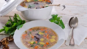 Krupnik jest jednym z najbardziej sycących zup.