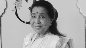 Asha Bhosle w Mumbaju - 12 lipca 2024 r.