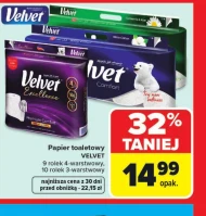 Papier toaletowy Velvet