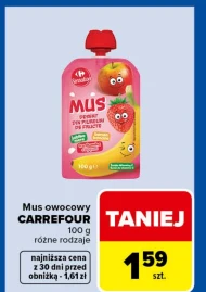 Mus owocowy Carrefour