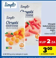 Chrupki kukurydziane Simpl