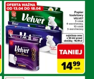 Papier toaletowy Velvet