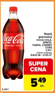 Napój gazowany Coca-Cola