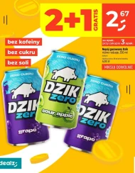 Napój gazowany Dzik