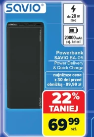 Powerbank Savio
