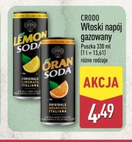 Napój gazowany Crodo