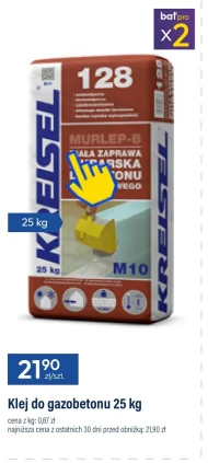 Klej do gazobetonu Kreisel