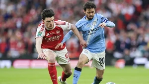 Manchester City - Arsenal w 33. kolejce Premier League. Relacja na żywo