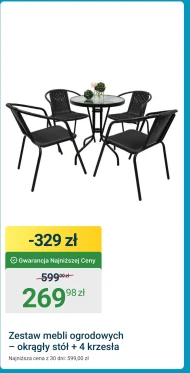 Zestaw mebli ogrodowych