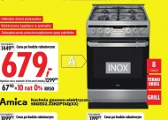 Kuchenka gazowo-elektryczna Amica