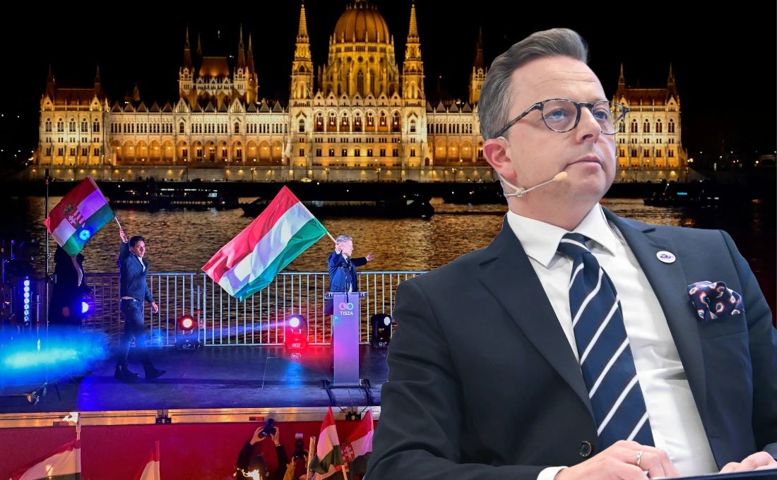 Dariusz Joński o wyborach na Węgrzech i sprawie Ziobry oraz Romanowskiego Dariusz Joński na tle węgierskiego parlamentu