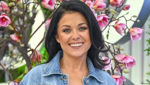 Kasia Cichopek wyglądała pięknie w wiosennym garniturze w "halo tu polsat"