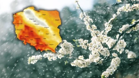 Będzie dość ciepło: lokalnie prawie 20 stopni, jednak w tym samym rejonie Polski będzie też pochmurnie i deszczowo