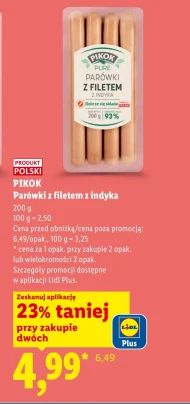 Parówki Pikok
