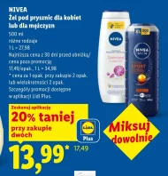 Żel pod prysznic Nivea