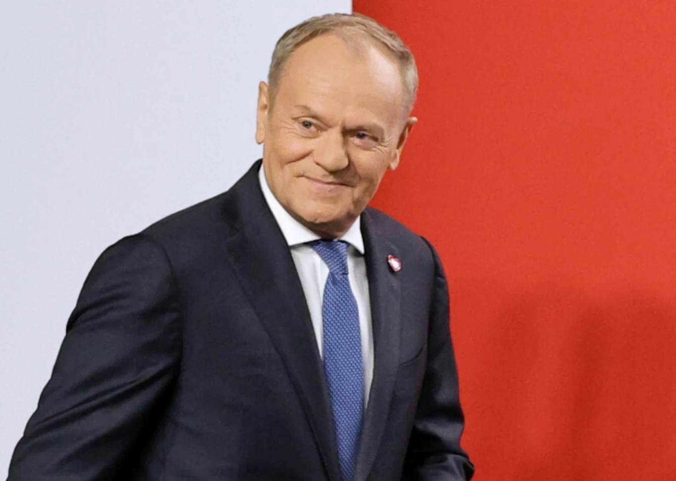 Premier RP Donald Tusk article cover