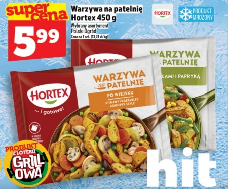 Овочі на сковорідці Hortex