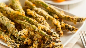 Chrupiące szparagi w panierce zdobywają coraz większą popularność.