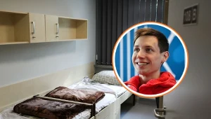 Kacper Tomasiak, zdjęcie z jednego z akademików poglądowe