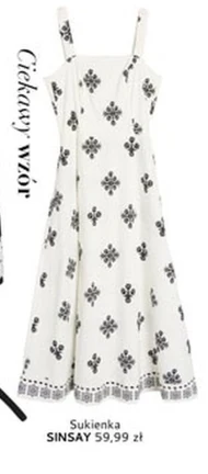 Sukienka Sinsay
