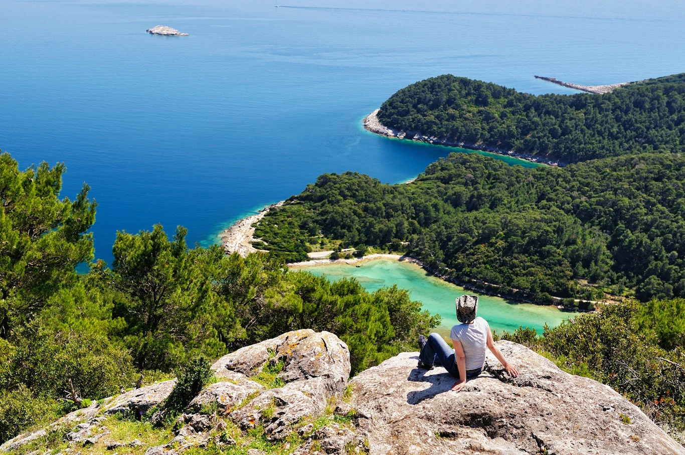 Chorwackie krajobrazy trudno pomylić z innymi w Europie: na zdjęciu Park Narodowy Mljet Chorwackie krajobrazy trudno pomylić z innymi w Europie: na zdjęciu Park Narodowy Mljet
