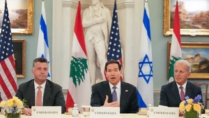 Minęły dekady. Przełomowe spotkanie przedstawicieli Izraela i Libanu