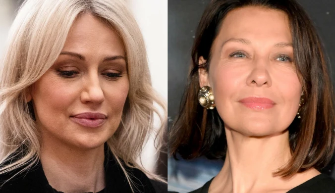 Magdalena Ogórek i Anna Popek