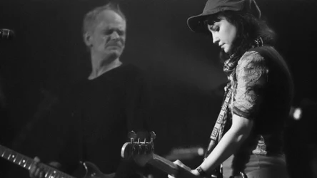 Robert Brylewski i Martyna "Nancy" Załoga w składzie grupy Kryzys - Warszawa, 26 listopada 2009 r.