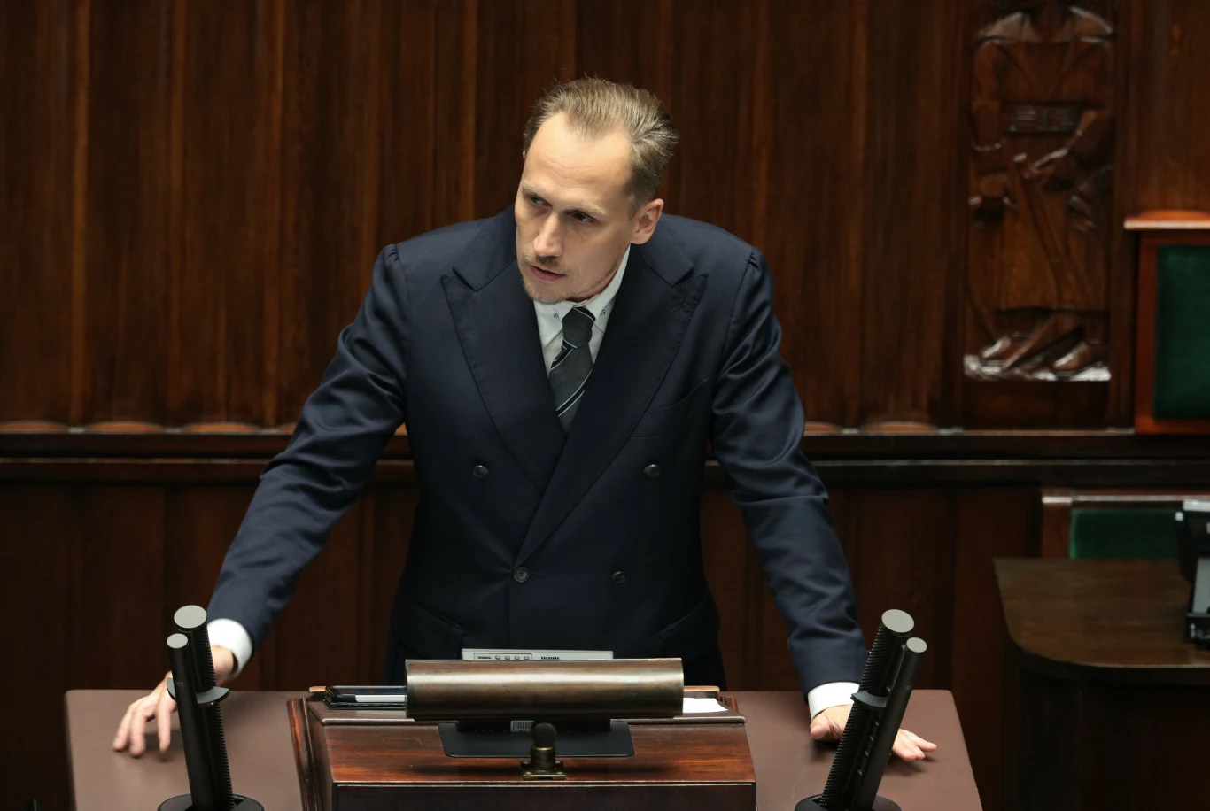Skandal z udziałem Konrada Berkowicza w Sejmie. Jest zawiadomienie do prokuratury Konrad Berkowicz
