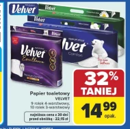 Papier toaletowy Velvet