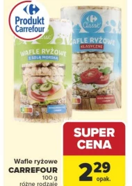 Wafle ryżowe Carrefour