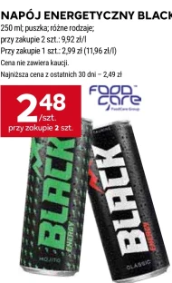 Napój energetyczny Black