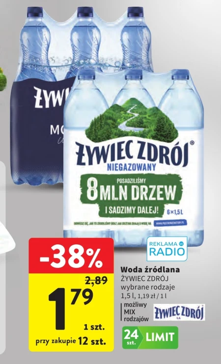 Джерельна вода Żywiec zdrój