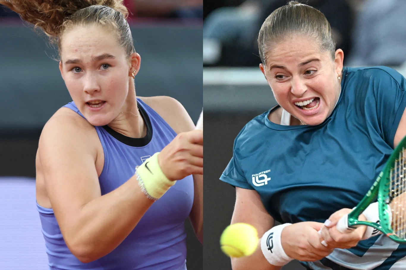 Mirra Andriejewa i Jelena Ostapenko walczyły ze sobą o awans do drugiej rundy WTA 500 w Stuttgarcie Mirra Andriejewa i Jelena Ostapenko walczyły ze sobą o awans do drugiej rundy WTA 500 w Stuttgarcie