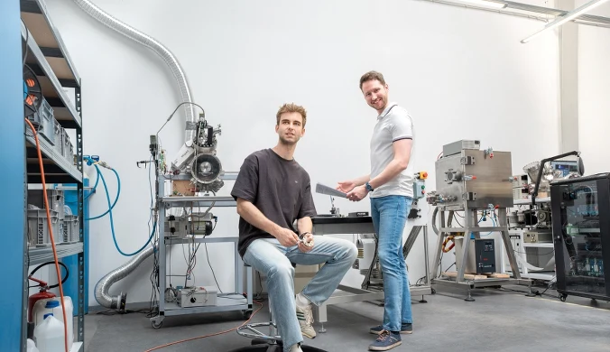 Liftero założyli Tomasz Palacz (z prawej) i Przemysław Drożdż (z lewej), absolwenci AGH