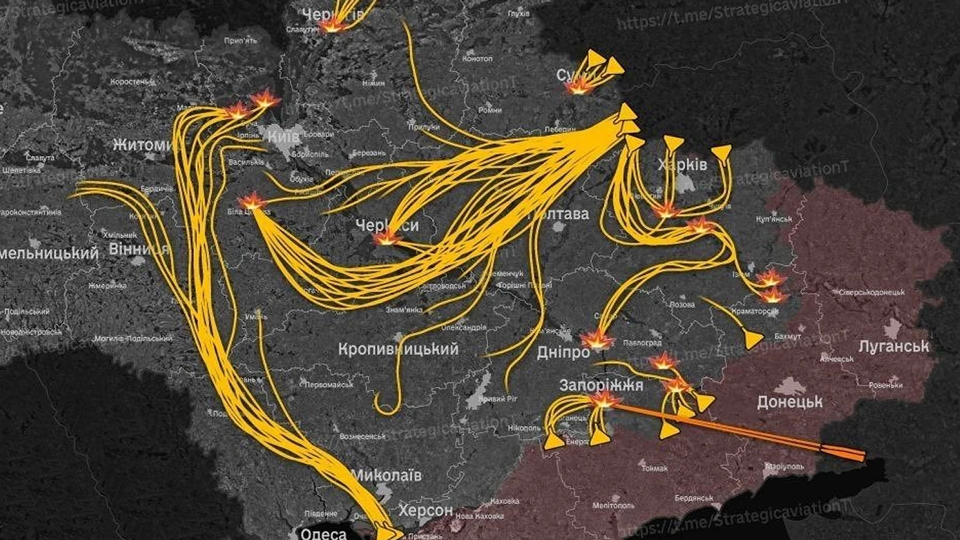 Rosja przygotowuje potężne uderzenie na Ukrainę. Gromadzi zapasy rakiet i setki dronów article cover