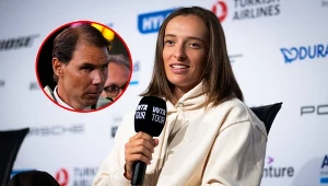 Świątek naprawdę to powiedziała o Nadalu. Nawet się nie wahała