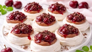 Elegancki deser na jeden kęs. Mini pavlove według przepisu Karoliny Stolarskiej-Bigos