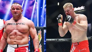 Mariusz Pudzianowski i Natan Marcoń