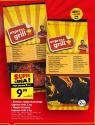 Brykiet drzewny express grill