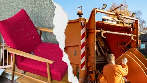 Umeblowali mieszkanie na śmietniku. „Stoimy jak sępy. Nie damy zabrać”