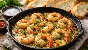 Krewetki w hiszpańskim stylu